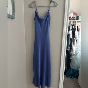 ALTERED STATE PURPLE/blue midi dress